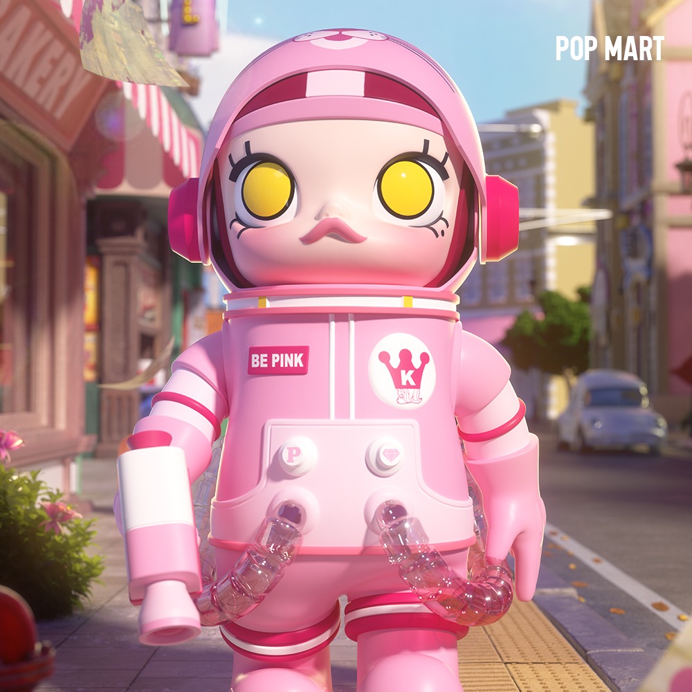 MEGA 400% SPACE MOLLY Pink Panther - 메가 스페이스몰리 X 핑크팬더 400%