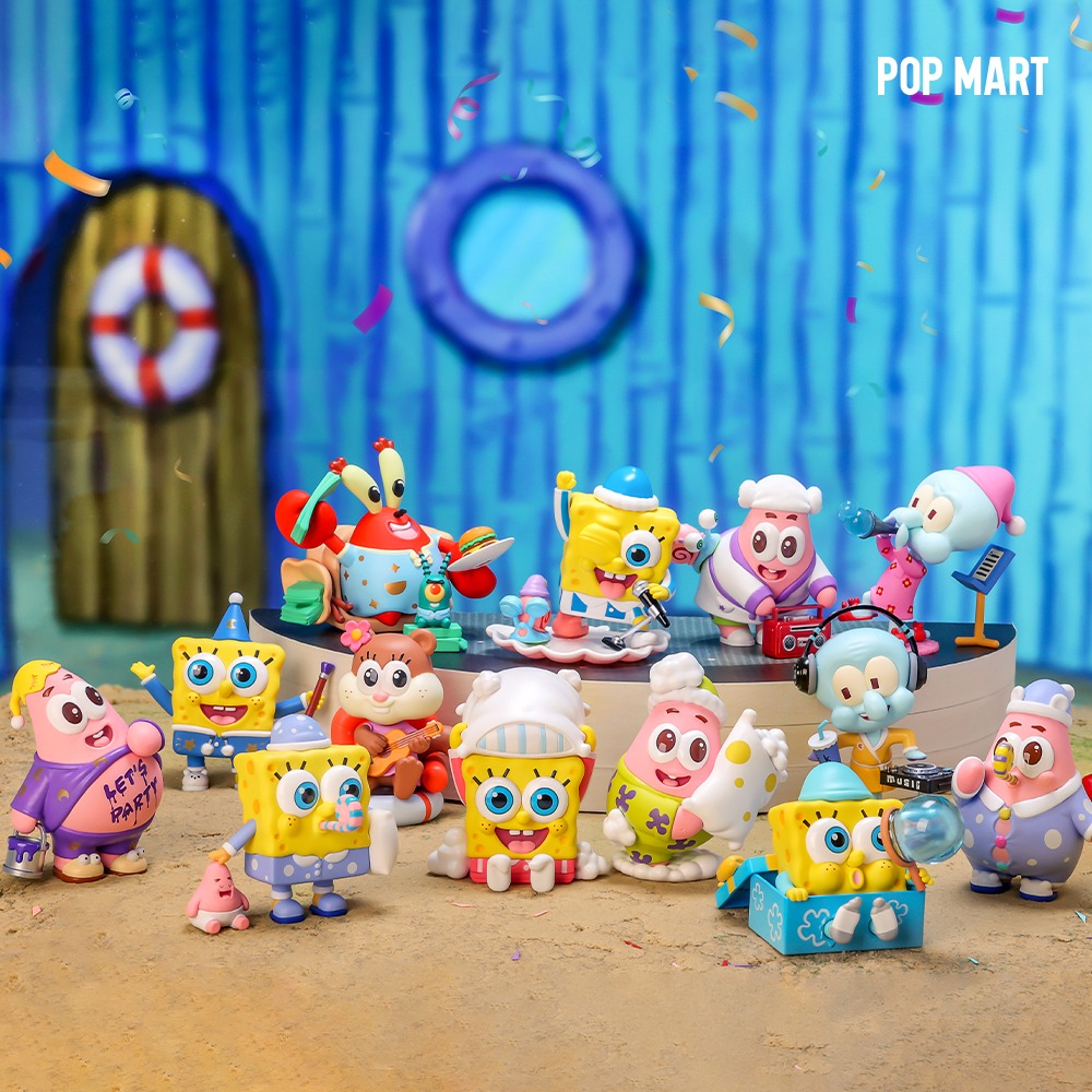 SpongeBob Pajamas Party - 스폰지밥 파자마 파티 시리즈 (박스)