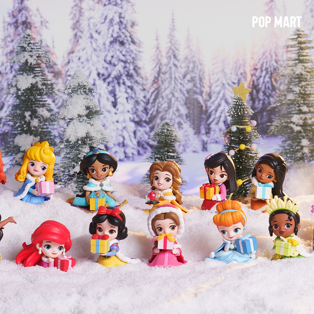 POP MART KOREA, Disney Princess Winter Gifts - 디즈니 프린세스 겨울 선물 시리즈 (박스)
