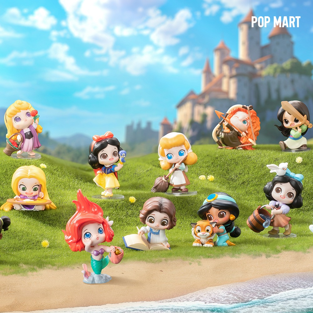 POP MART KOREA, Disney 100th anniversary Princess Childhood Series - 디즈니 100주년 프린세스 어린시절 시리즈 (박스)