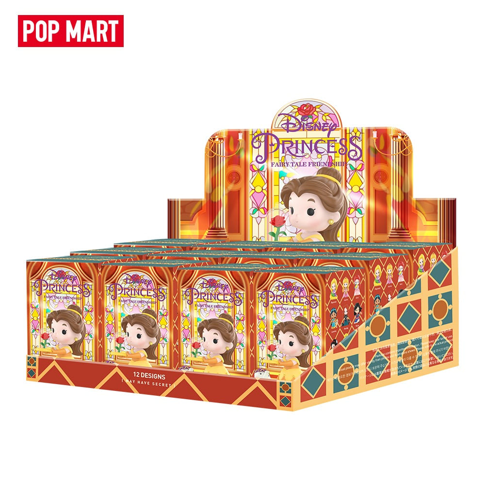 POP MART KOREA, Disney Princess Fairy Tale Friendship - 디즈니 프린세스 동화 속 친구들 시리즈 (박스)
