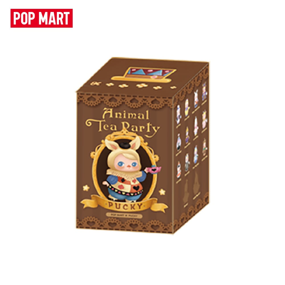 POP MART KOREA, Pucky Elf Animal Tea Party - 푸키 애니멀 티파티 시리즈 (랜덤)