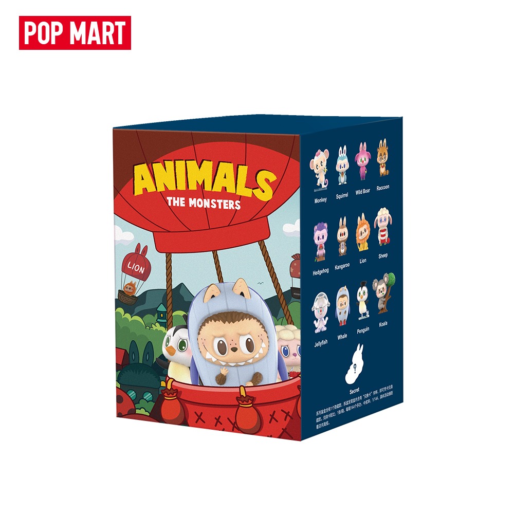 POP MART KOREA, The Monsters Animals - 라부부 애니멀 시리즈 (랜덤)