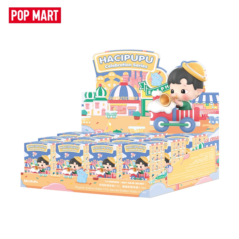POP MART KOREA, HACIPUPU The Celebration - 하치푸푸 파티 시리즈 (박스)