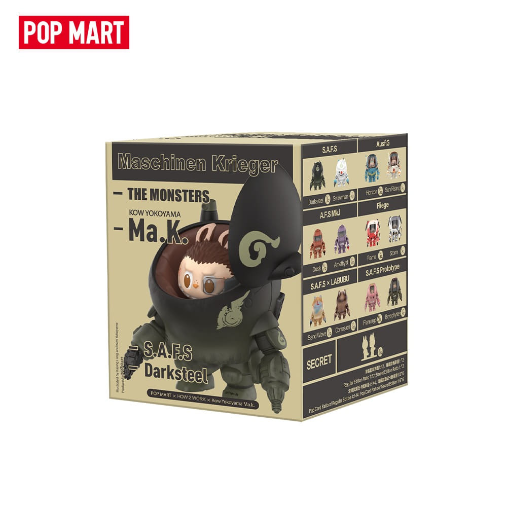 POP MART KOREA, THE MONSTERS × Kow Yokoyama Ma.k. - 라부부 X 마시넨 크리거 시리즈 (랜덤)