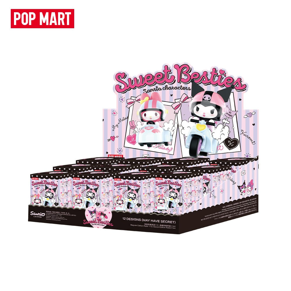 POP MART KOREA, Sanrio characters Sweet Besties - 산리오 스위트 프렌즈 시리즈 (박스)