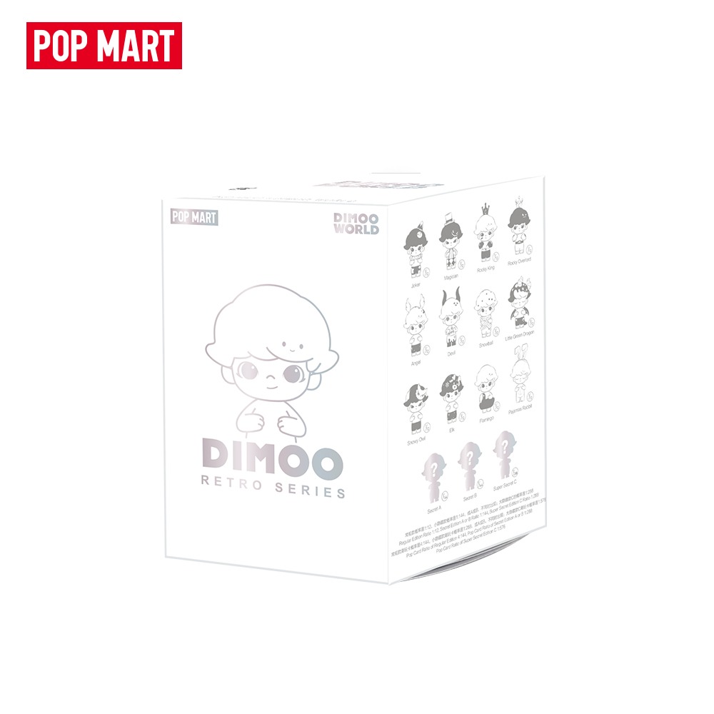 POP MART KOREA, DIMOO Retro - 디무 레트로 시리즈 (랜덤)