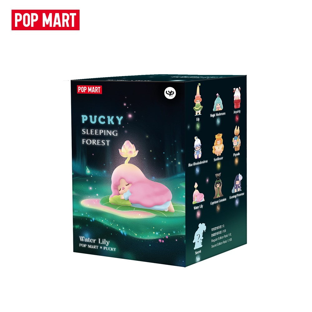 POP MART KOREA, PUCKY Sleeping Forest - 푸키 슬리핑 포레스트 시리즈 (랜덤)