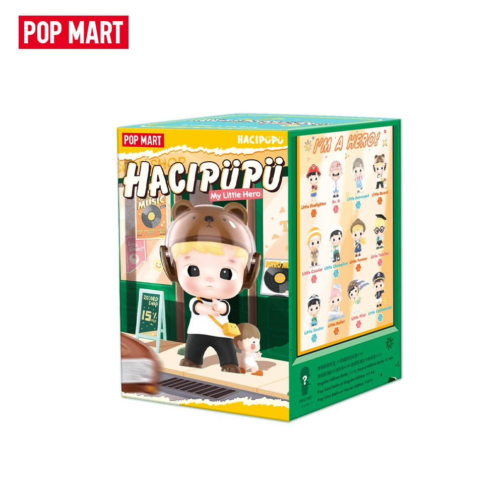 POP MART KOREA, HACIPUPU My Little Hero - 하치푸푸 마이 리틀 히어로 시리즈 (랜덤)