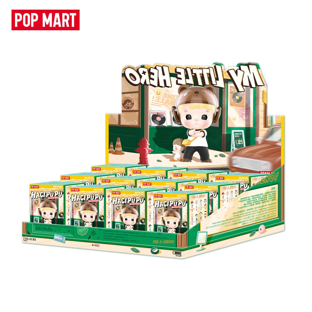 POP MART KOREA, HACIPUPU My Little Hero - 하치푸푸 마이 리틀 히어로 시리즈 (박스)