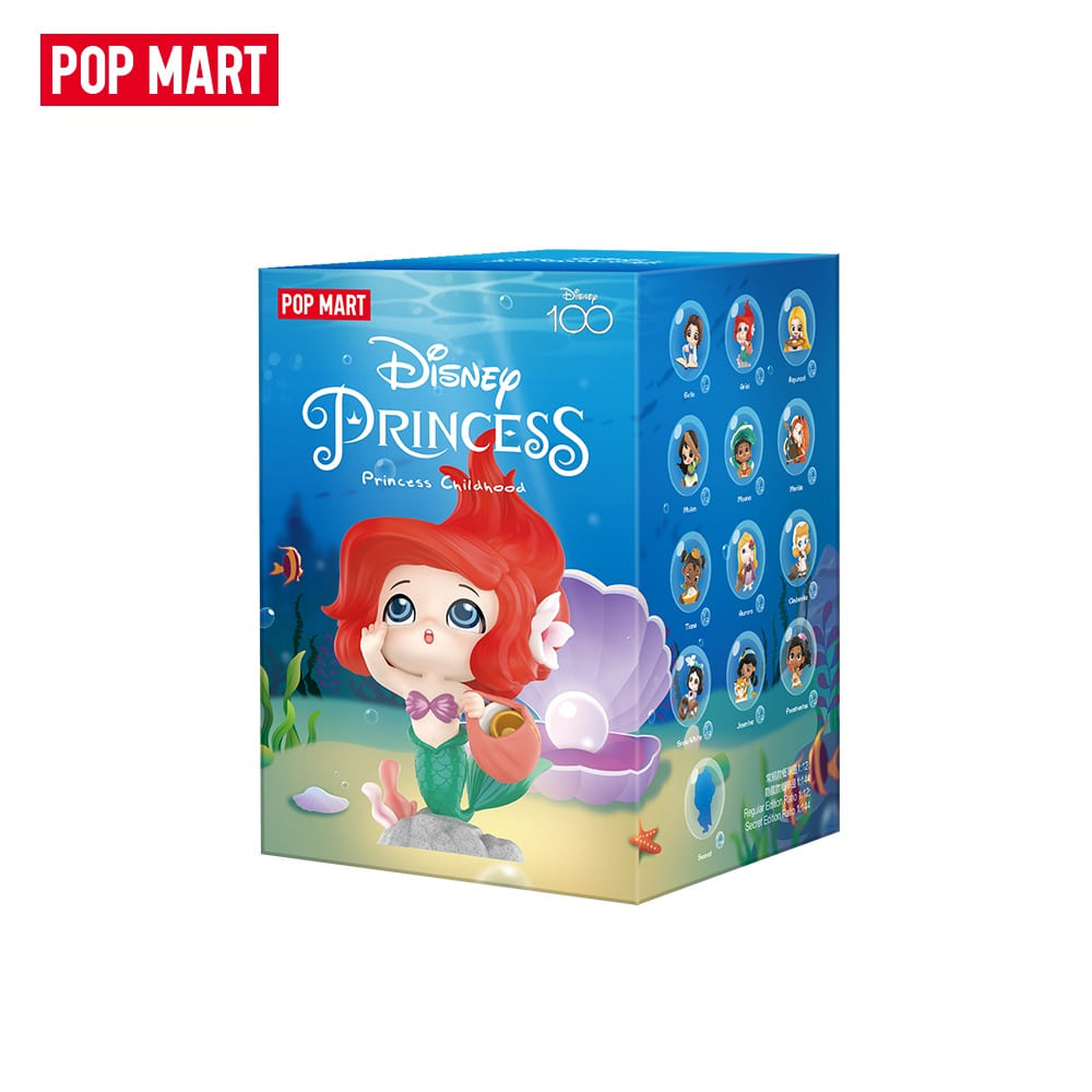 POP MART KOREA, Disney 100th anniversary Princess Childhood Series - 디즈니 100주년 프린세스 어린시절 시리즈 (랜덤)