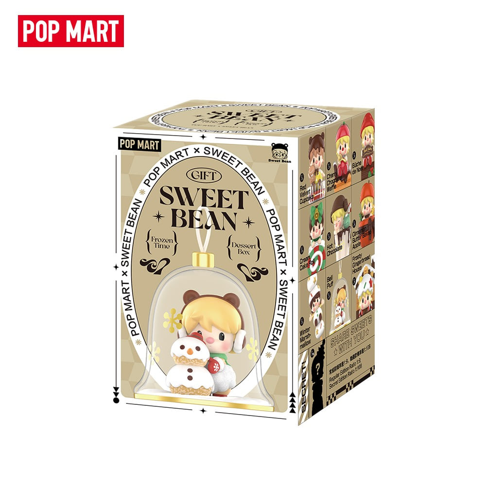 POP MART KOREA, Sweet Bean Frozen Time Dessert Box Series - 스위트빈 프로즌 타임 디저트 박스 시리즈 (랜덤)