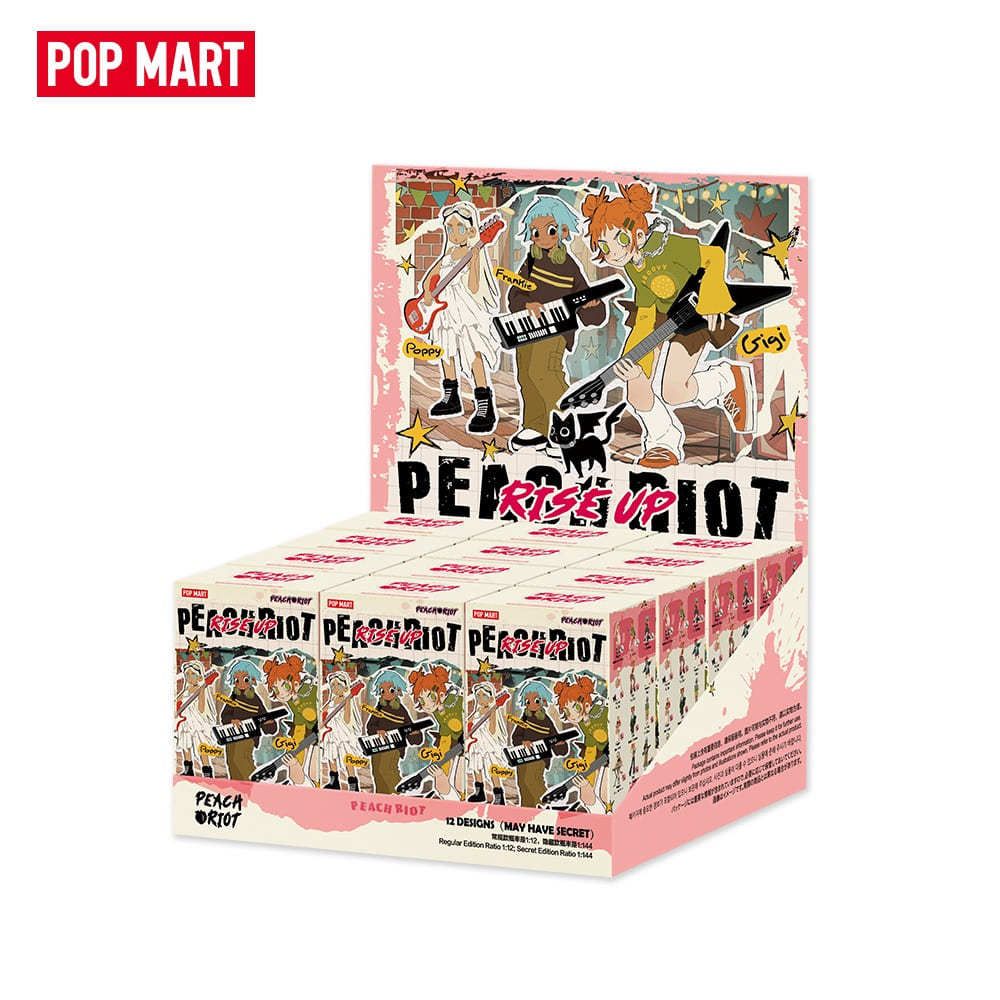 POP MART KOREA, Peach Riot Rise Up Series - 피치 라이엇 라이즈 업 시리즈 (박스)