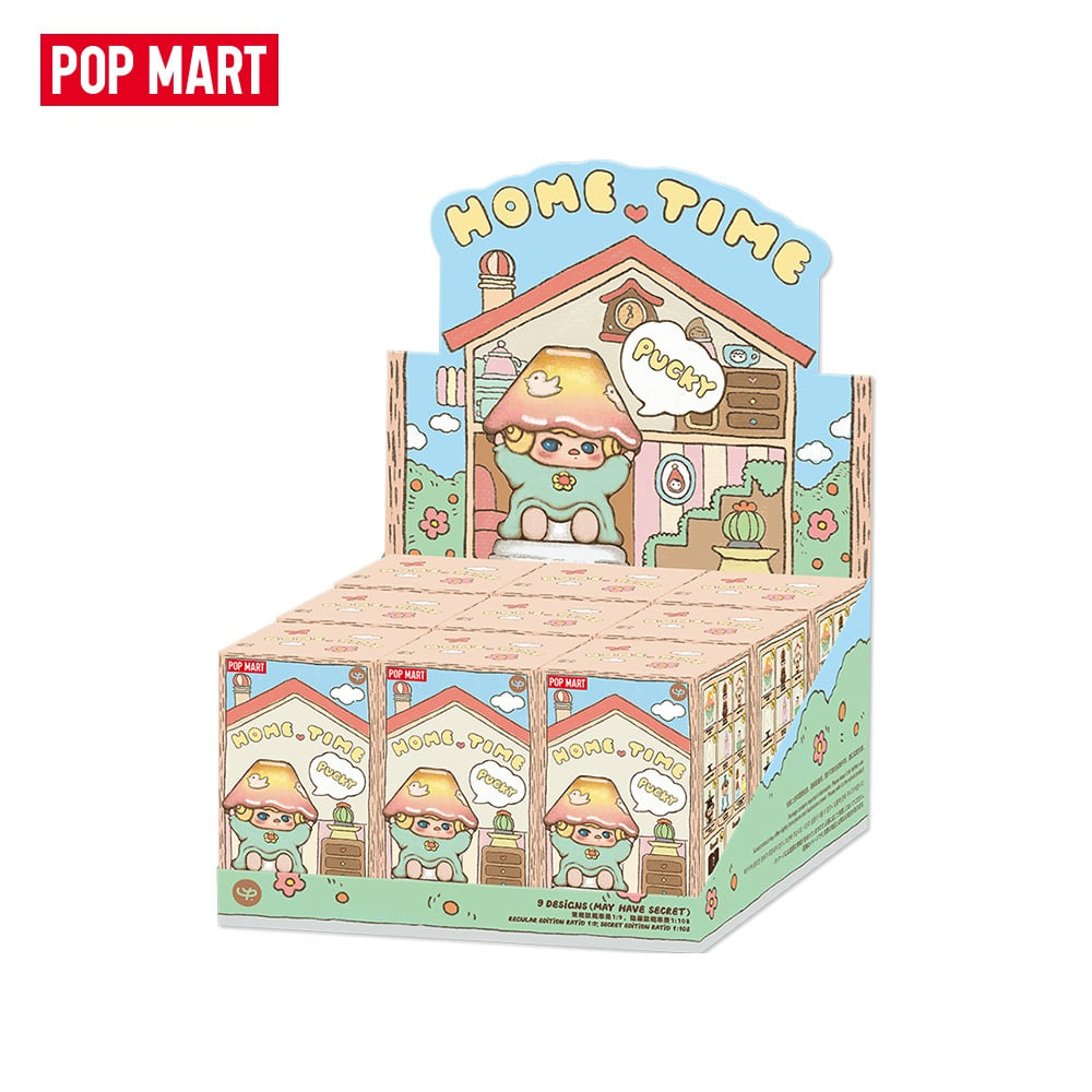 POP MART KOREA, PUCKY Home Time Series - 푸키 홈타임 시리즈 (박스)