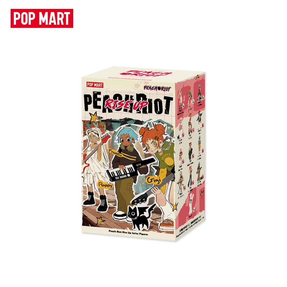 POP MART KOREA, Peach Riot Rise Up Series - 피치 라이엇 라이즈 업 시리즈 (랜덤)
